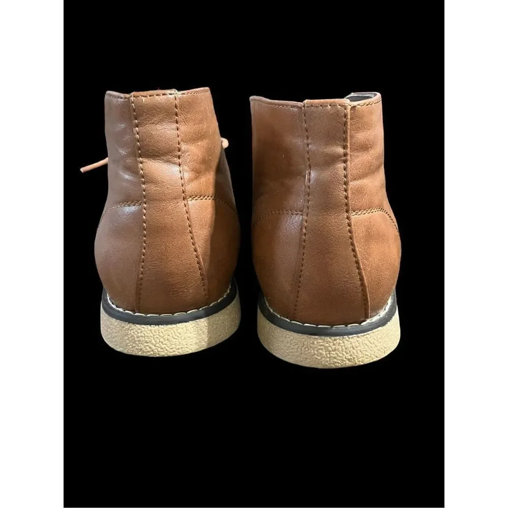 London Fog LFM - Broadstreet Brown Chukka Boots / SZ: 10